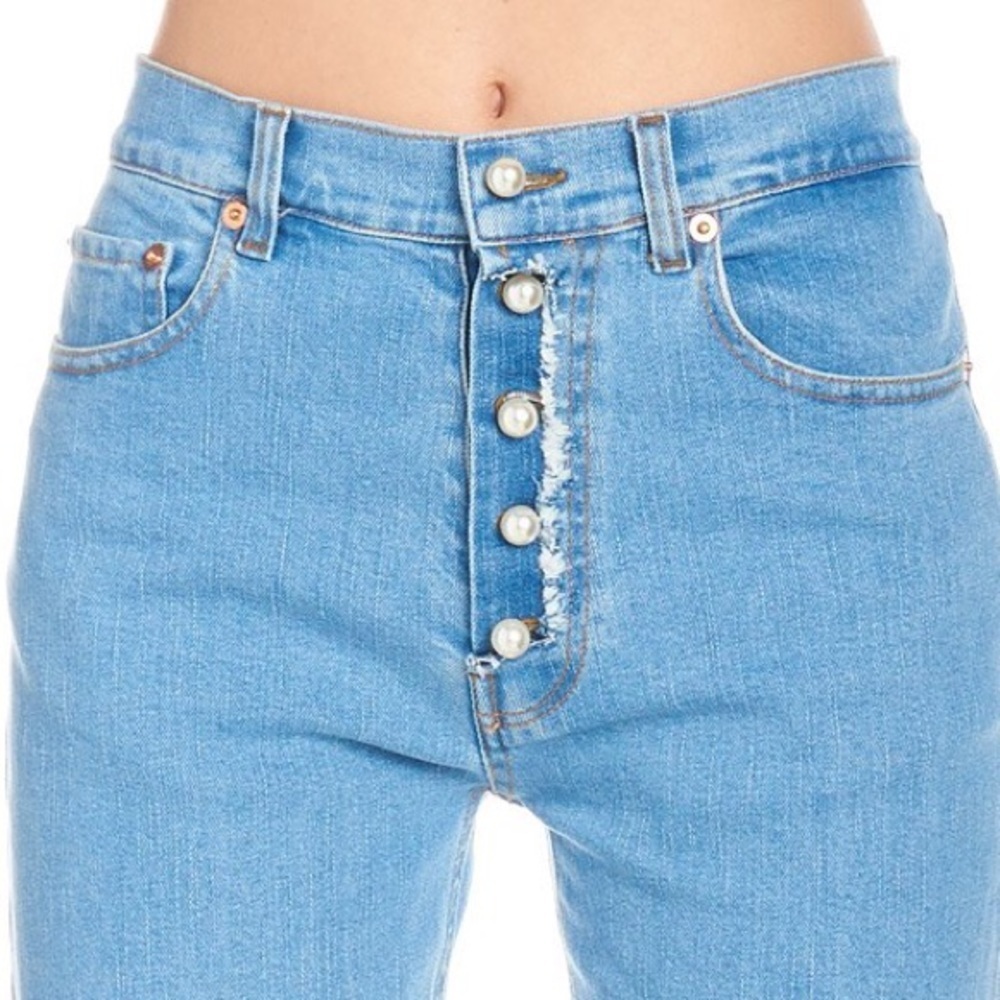 Nwt Forte Dei Marmi Couture Pearls Jeans